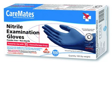 Nitrile Powder Free Examination Gloves, Medium